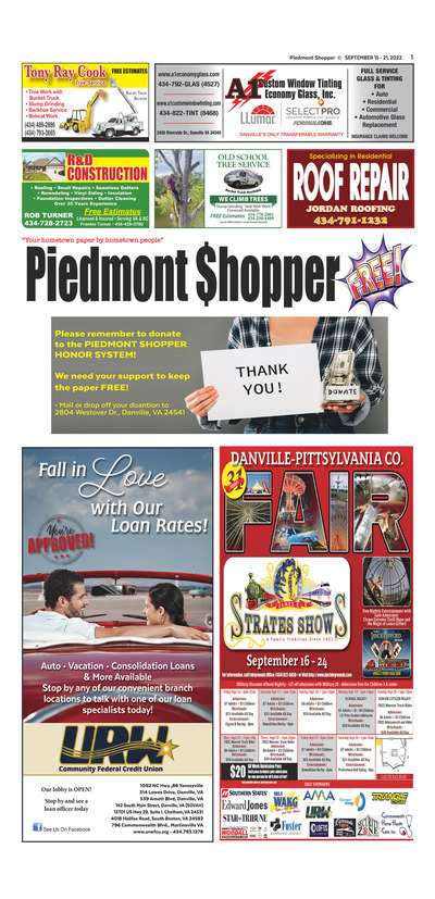 Piedmont Shopper - Sep 15, 2022