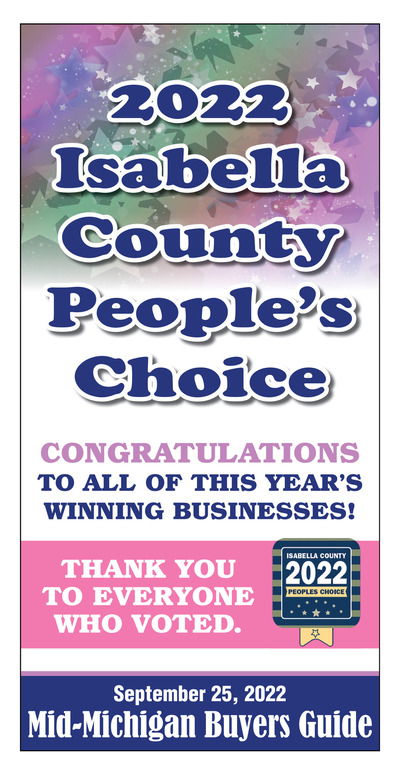 Mid-Michigan Buyers Guide - 2022 Isabella County People's Choice - Sep 25, 2022