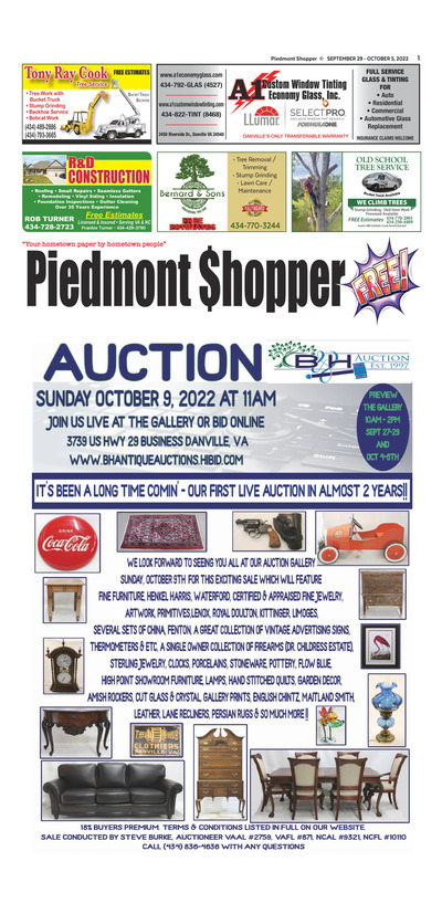 Piedmont Shopper - Sep 29, 2022