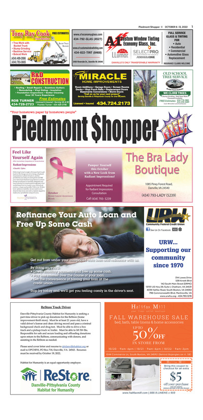 Piedmont Shopper - Oct 6, 2022