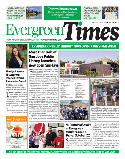 Evergreen Times - Oct 7, 2022
