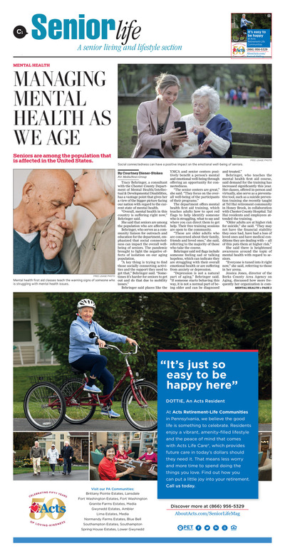 Lansdale Reporter - Special Sections - Senior Life - October 2022