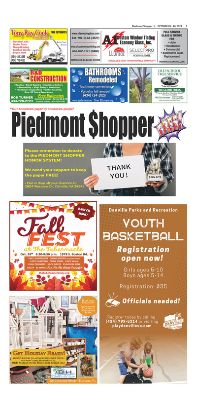 Piedmont Shopper - Oct 20, 2022
