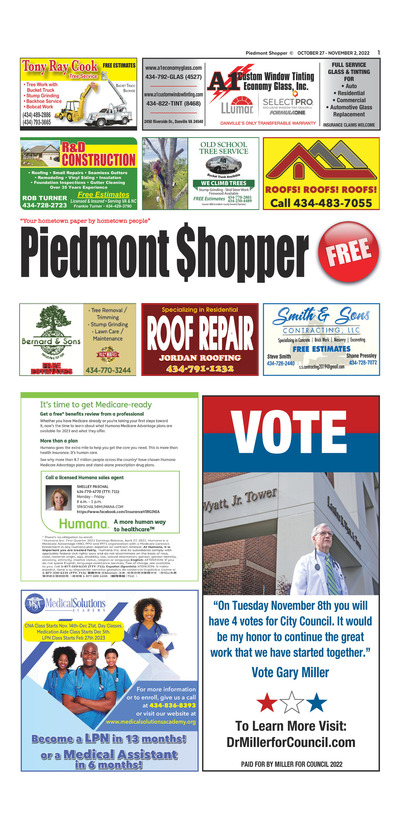 Piedmont Shopper - Oct 27, 2022