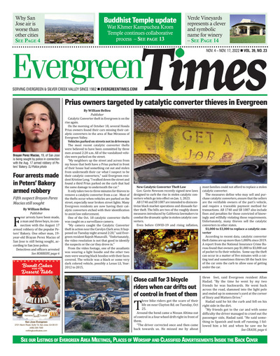 Evergreen Times - Nov 4, 2022