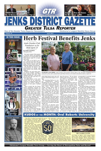 Jenks District Gazette - April 2015