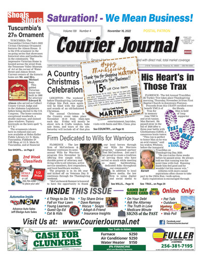 Courier Journal - Nov 16, 2022
