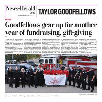 News Herald South - Special Sections - Taylor Goodfellows - November 2022