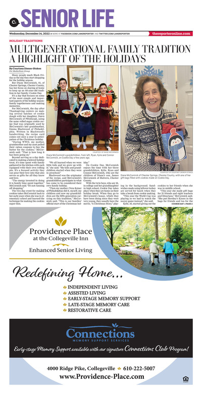Lansdale Reporter - Special Sections - Senior Life - December 2022