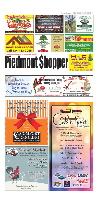 Piedmont Shopper - Dec 22, 2022