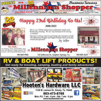 Millennium Shopper - Jan 11, 2023