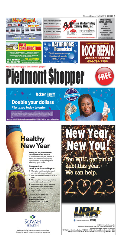 Piedmont Shopper - Jan 19, 2023