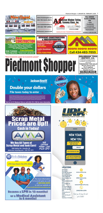 Piedmont Shopper - Jan 26, 2023