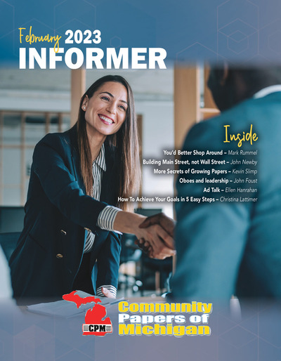 Community Papers of Michigan Newsletter - February 2023