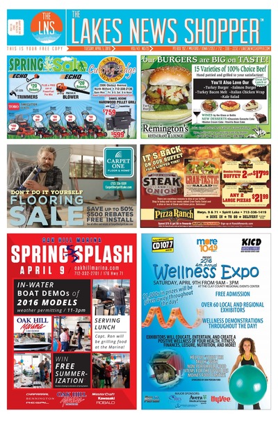 Lakes News Shopper - Apr 5, 2016