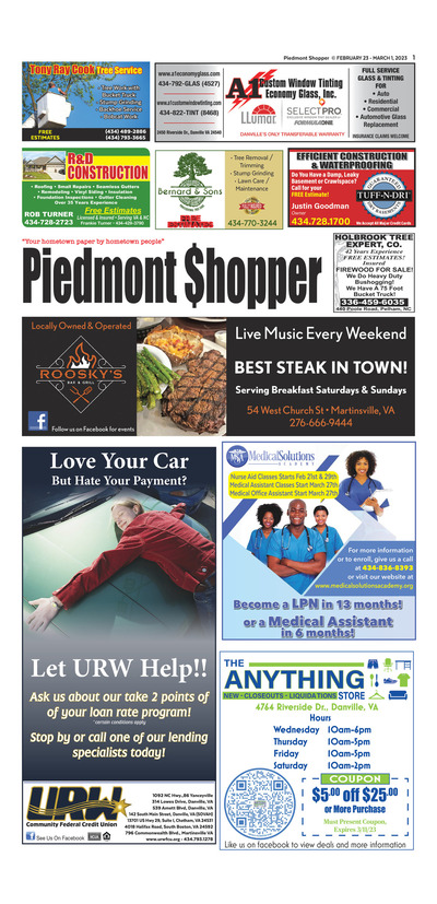 Piedmont Shopper - Feb 23, 2023