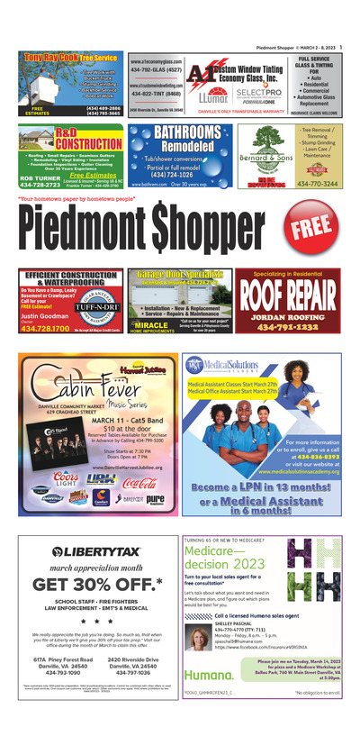 Piedmont Shopper - Mar 2, 2023