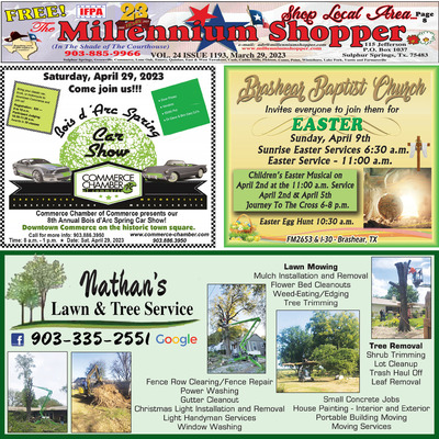 Millennium Shopper - Mar 29, 2023
