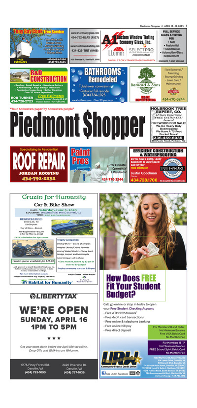 Piedmont Shopper - Apr 13, 2023