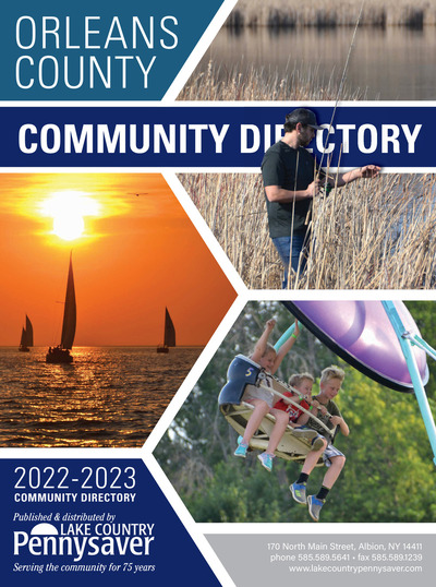 Lake Country Pennysaver - 2022-2023 Orleans County Community Directory 