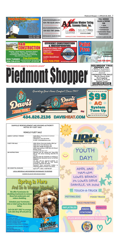 Piedmont Shopper - Apr 20, 2023