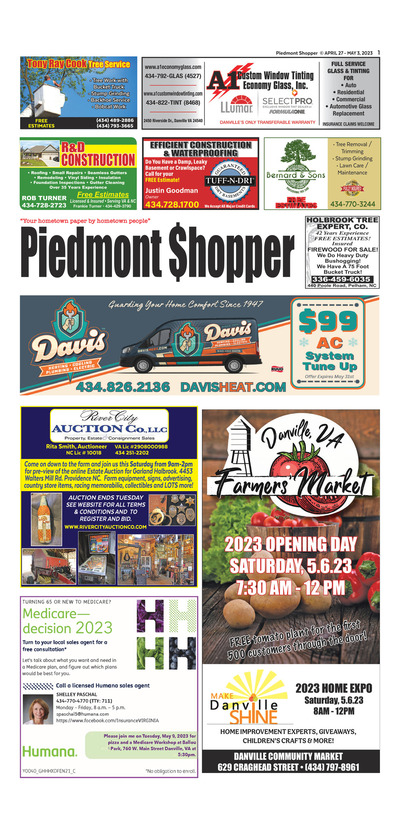 Piedmont Shopper - Apr 27, 2023