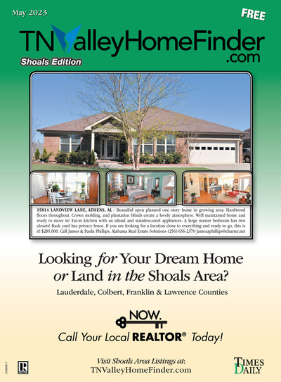 Times Daily - Special Sections - TNValleyHomeFinder.com – Shoals Edition - May 1, 2023