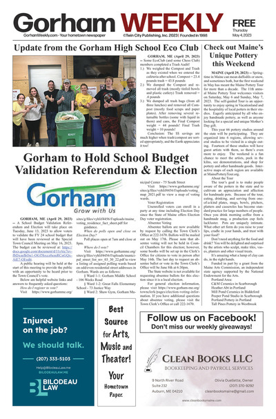 Gorham Weekly - May 4, 2023