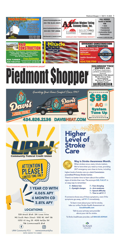 Piedmont Shopper - May 11, 2023