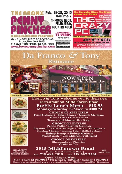 Bronx Penny Pincher - Feb 19, 2015