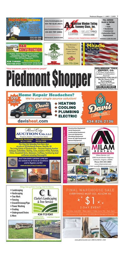 Piedmont Shopper - Jun 1, 2023
