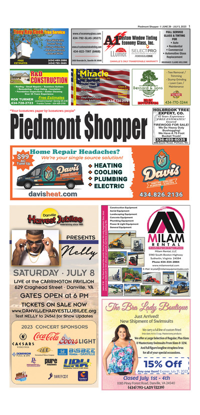 Piedmont Shopper - Jun 29, 2023