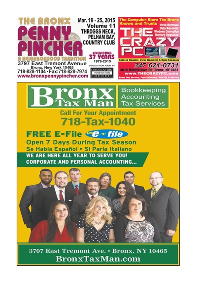 Bronx Penny Pincher - Mar 19, 2015