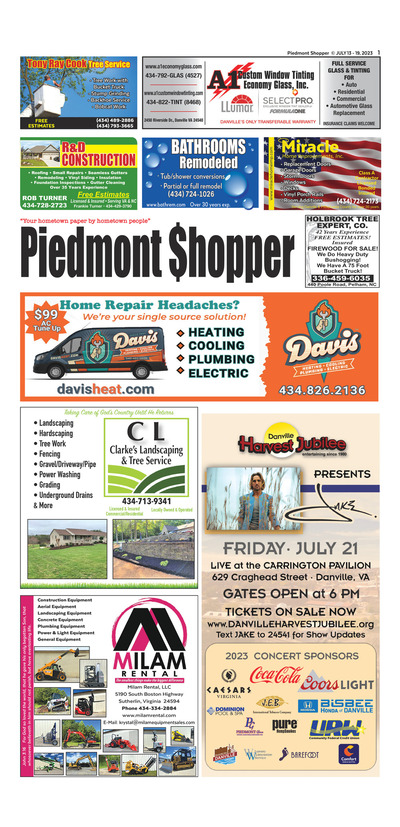 Piedmont Shopper - Jul 13, 2023