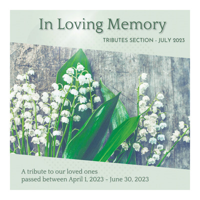 Oakland Press - Special Sections - In Loving Memory - July 2023