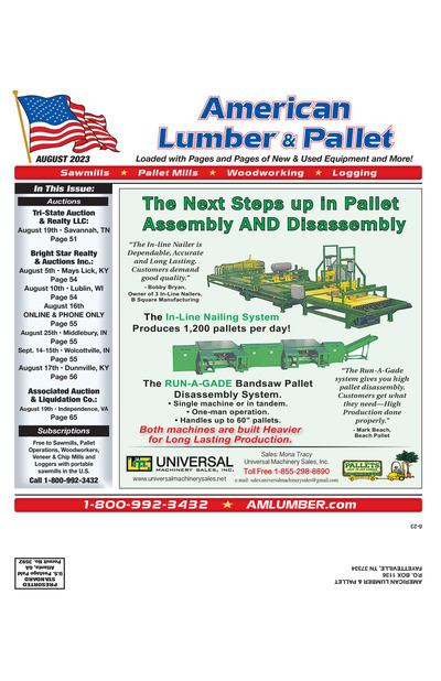 American Lumber & Pallet - August 2023
