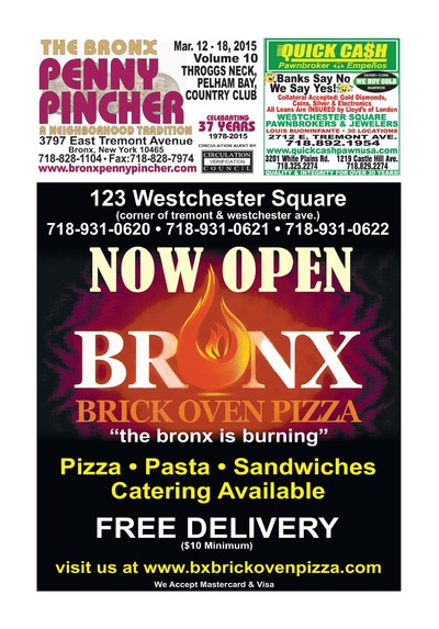 Bronx Penny Pincher - Mar 12, 2015