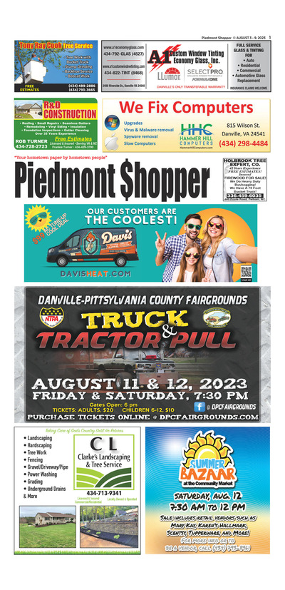 Piedmont Shopper - Aug 3, 2023