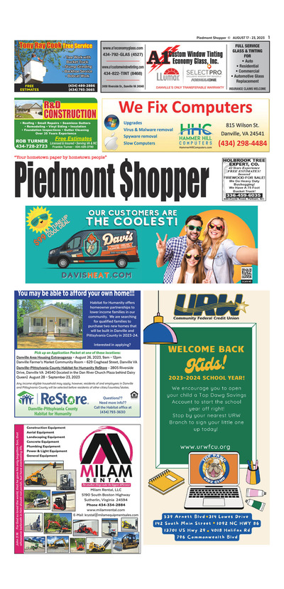 Piedmont Shopper - Aug 17, 2023