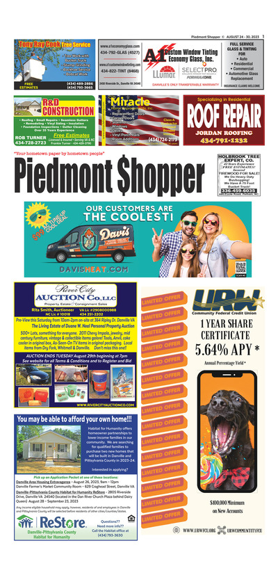 Piedmont Shopper - Aug 24, 2023