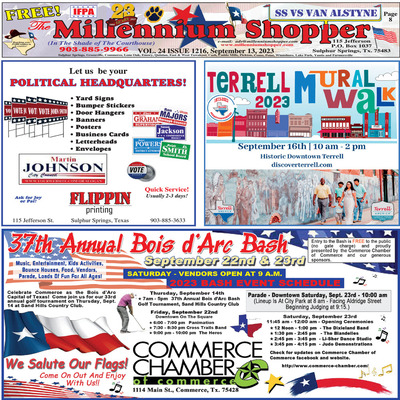 Millennium Shopper - Sep 13, 2023