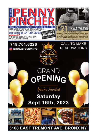 Bronx Penny Pincher - Sep 14, 2023