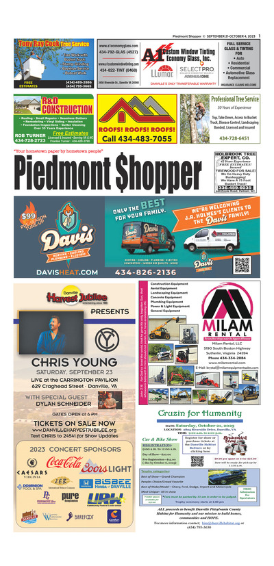 Piedmont Shopper - Sep 21, 2023