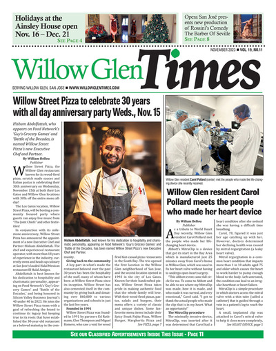 Willow Glen Times - November 2023