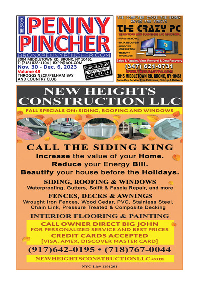 Bronx Penny Pincher - Nov 30, 2023