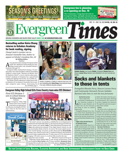 Evergreen Times - Dec 15, 2023