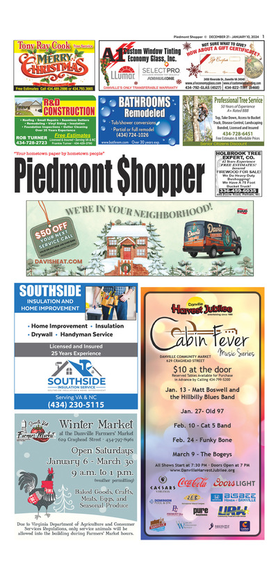 Piedmont Shopper - Dec 21, 2023
