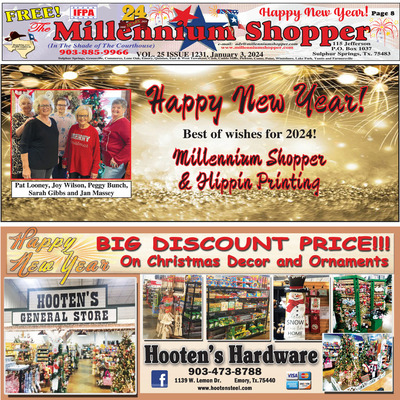 Millennium Shopper - Jan 3, 2024