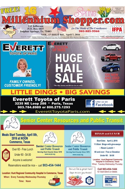 Millennium Shopper - Apr 7, 2016