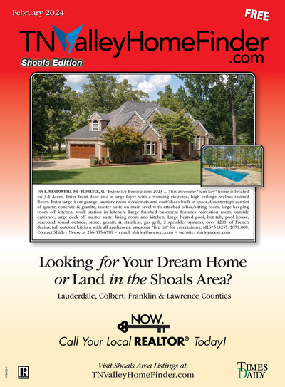 Times Daily - Special Sections - TNValleyHomeFinder.com – Shoals Edition - Feb 1, 2024
